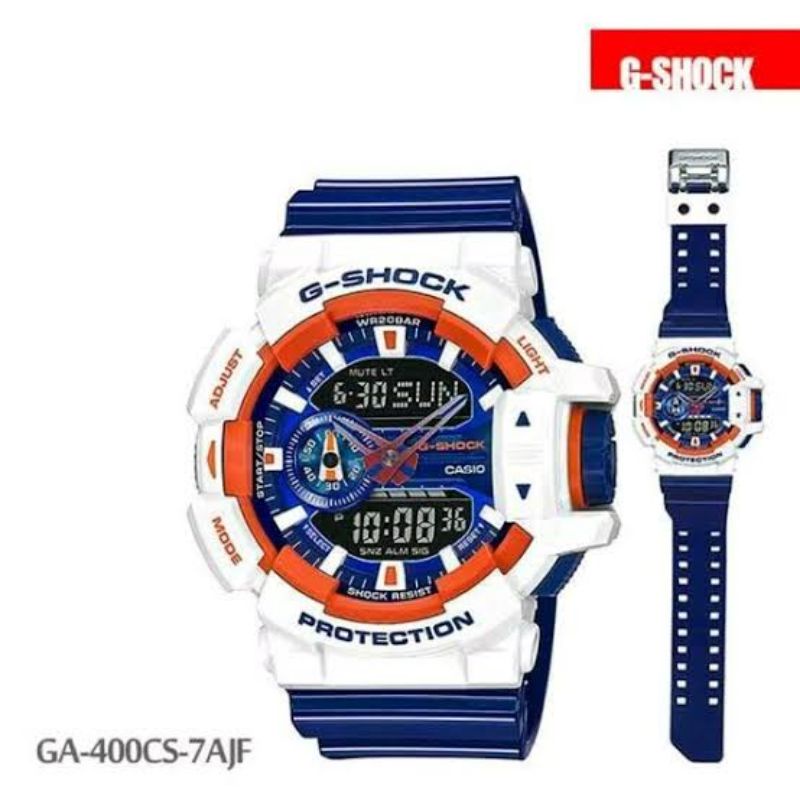 Jam Tangan Pria Merk G Shock Type Ga-400CS-7Ajf Original Bm Free Box
