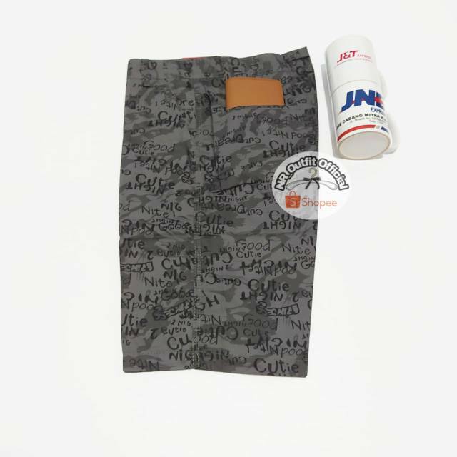 Celana Pendek Pria Surfing Motif Distro Casual Olahraga Santai Mma Jogging NR_Outfit Official COD