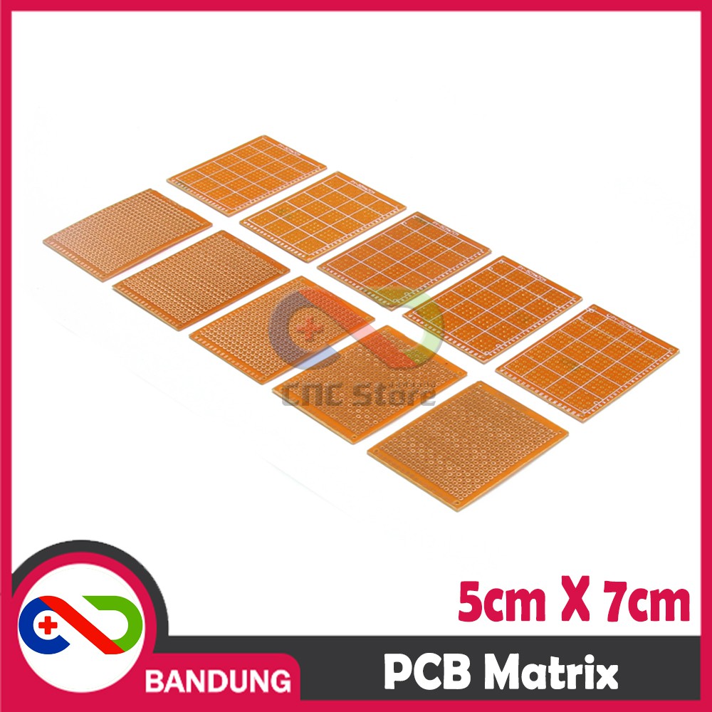 PCB DOT MATRIX LUBANG 5X7CM