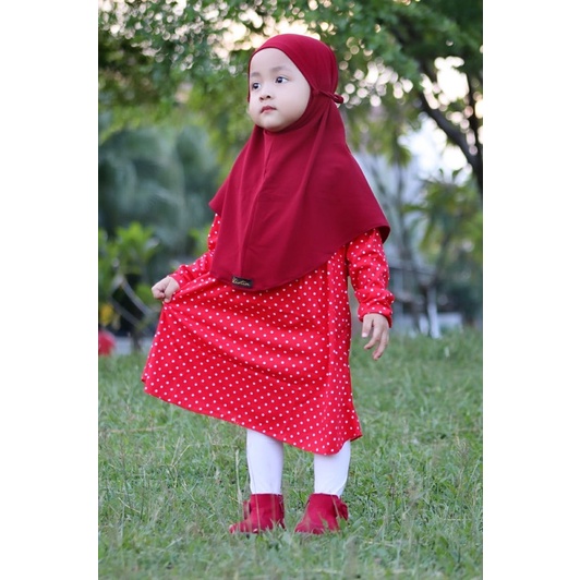 Tunik anak ALYA M- Tunik anak perempuan murah lucu bahan kaos premium 1 2 tahun