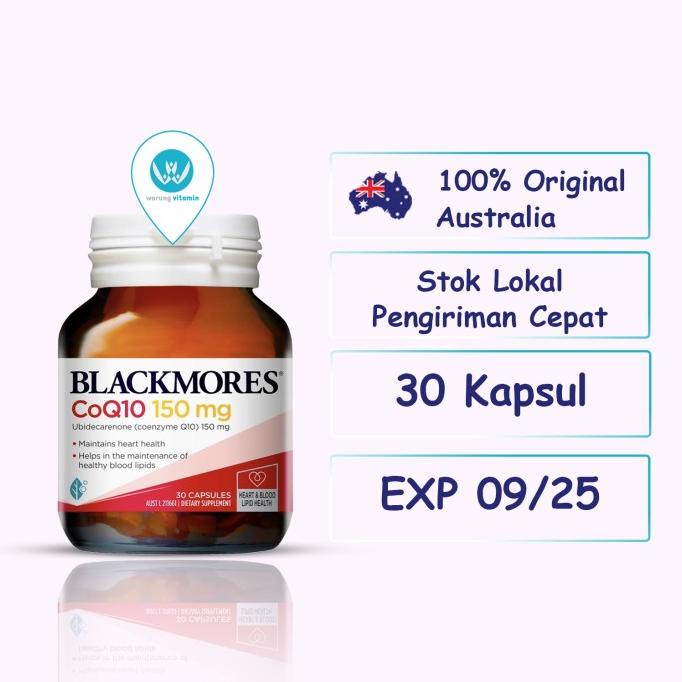Blackmores CoQ10 150mg Coenzyme Q10 30 Kapsul