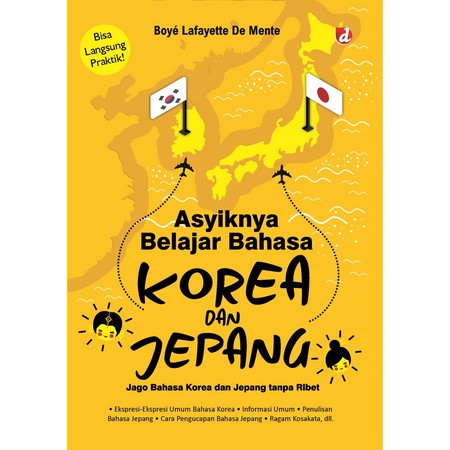 BUKU - ASYIKNYA BELAJAR BAHASA KOREA DAN JEPANG