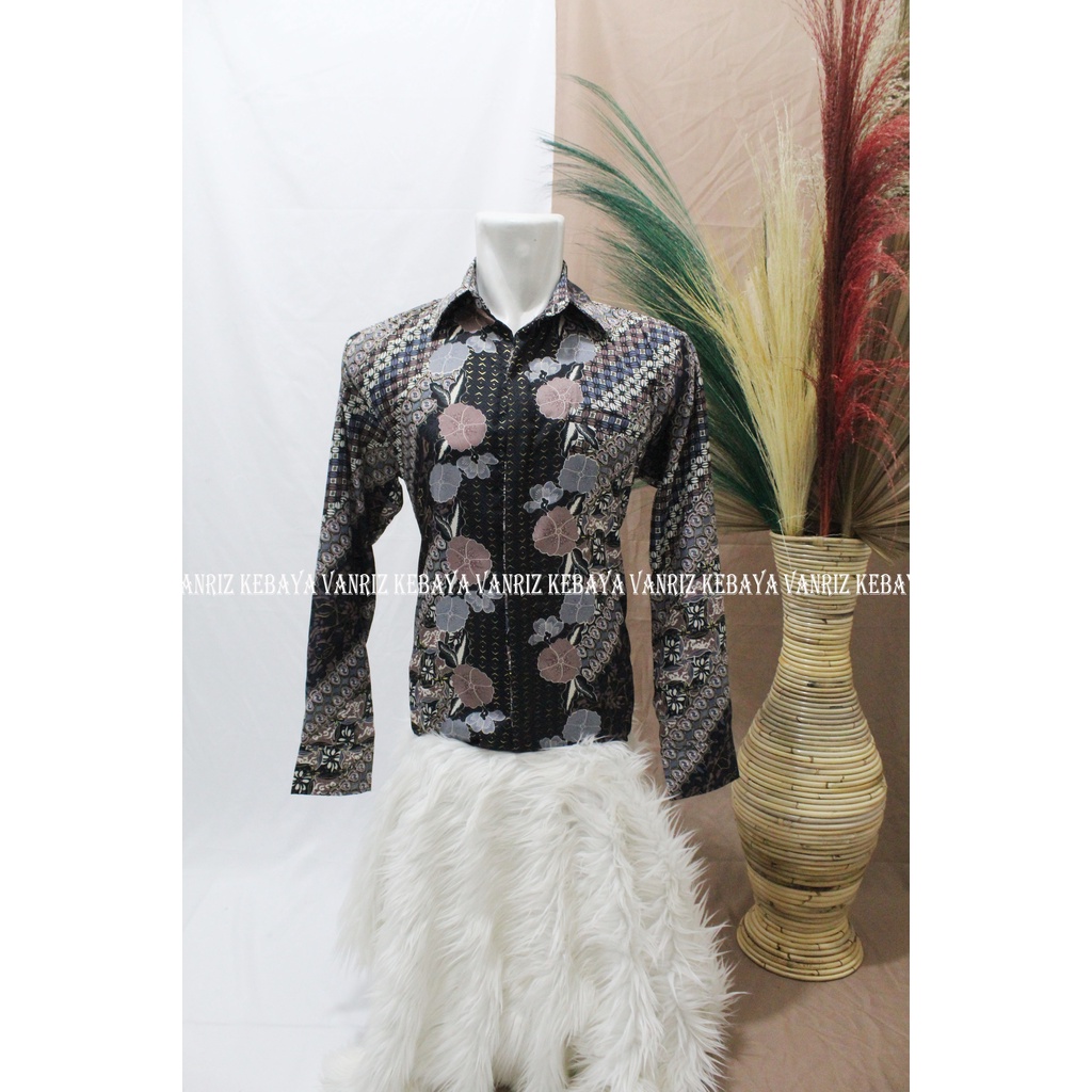 KEMEJA PANJANG BATIK-KEMEJA BATIK KEBAYA-KEMEJA BATIK LENGAN PANJANG