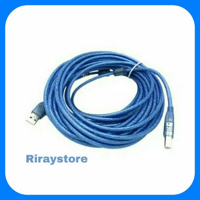 Kabel Printer Usb 10 m Panjang 10 METER 10M NYK ORIGINAL