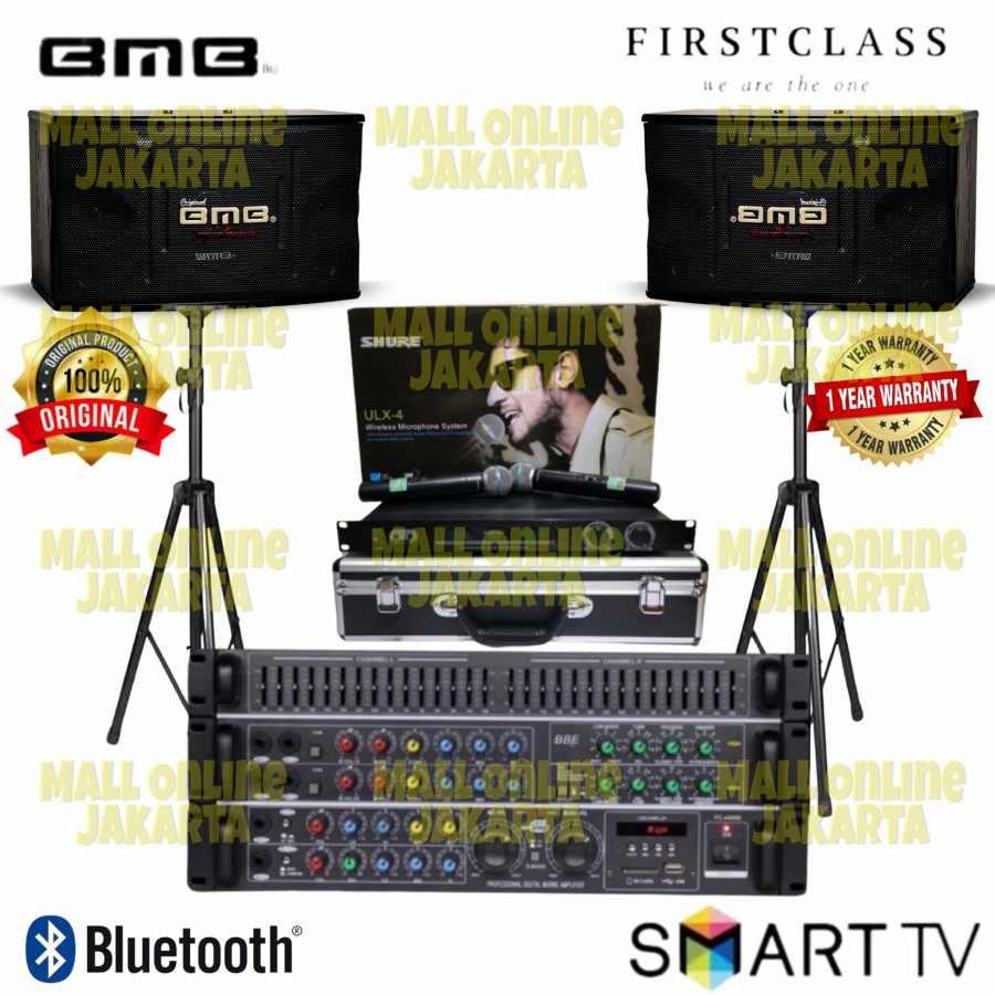 Paket Salon Bmb 10 inch Sound system karaoke bluetooth Original