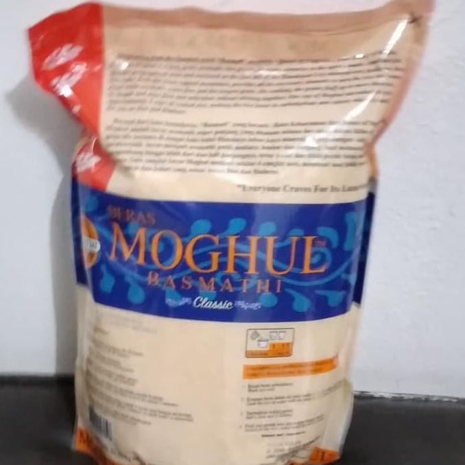 

BERAS- BERAS ORGANIK BASMATI / BASMATHI MOGHUL / MOGUL 2 KG -UNGGULAN.