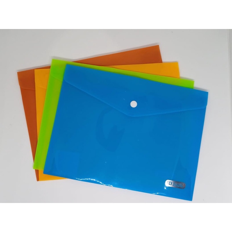 

Map plastik kancing kecil size A5