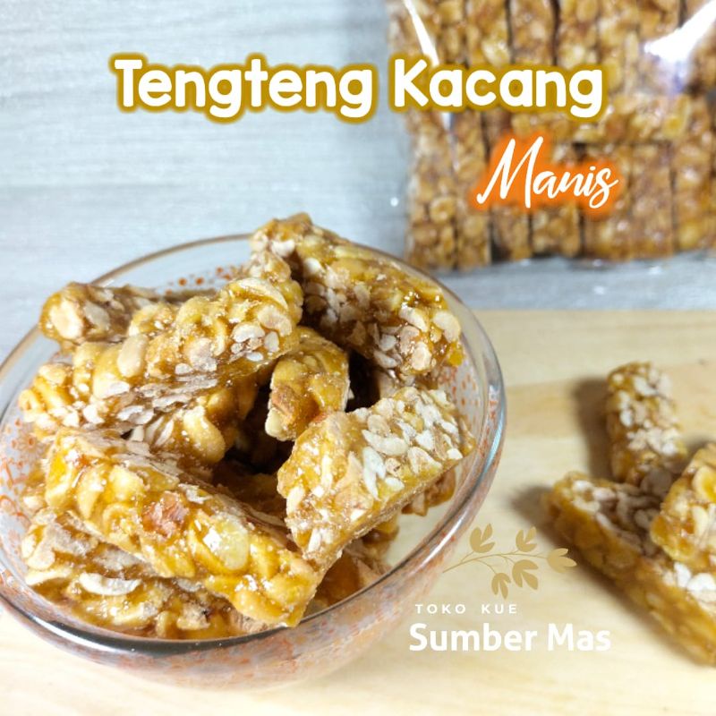 KUE TENG TENG KACANG MANIS TERLARIS TERMURAH (250 GRAM)