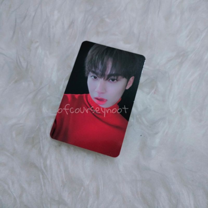 SEVENTEEN MINGYU GOING MAGAZINE GOMAGZ PHOTOCARD PC ONLY WHITE VER