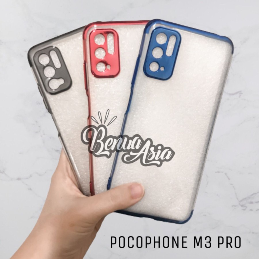 CASE PREMIUN SHINING CHROME XIAOMI POCOPHONE M3 PRO / REDMI NOTE 10 5G