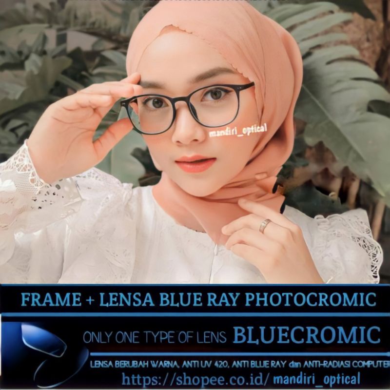 TERBARU! Frame kacamata fashion (paket frame+lensa BLUERAY PHOTOCROMIC) | Kacamata Blueray | frame kacamata | kacamata anti radiasi | kacamata minus | lensa photocromic | kacamata hitam wanita | kacamata fashion | kacamata photocromic | kacamata cat eye