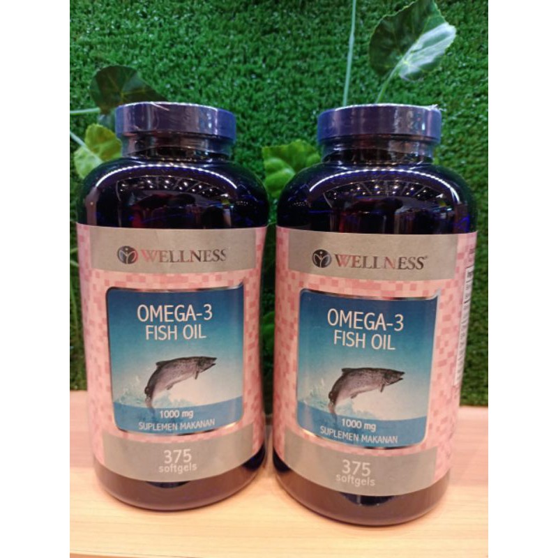 Wellness - Omega-3 Fish Oil - 375 Softgel
