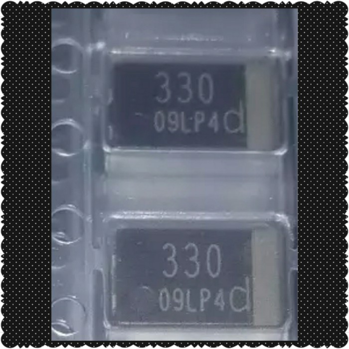 Kapasitor Capacitor IC SMD PANASONIC 330d-2.5V