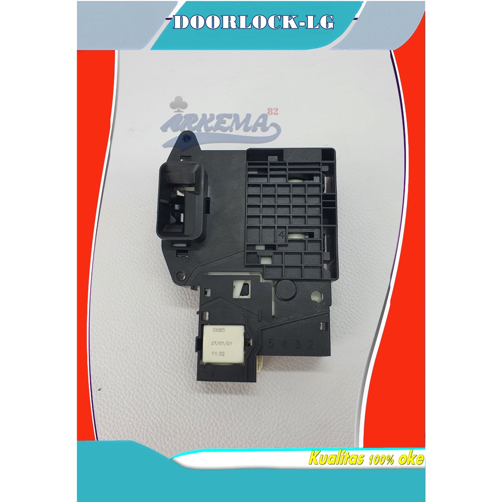 DOOR LOCK SWITCH LG PINTU MESIN CUCI LG-E FRONT LOADING | ATOMATIS DOR LOK WD-E1212TD WD-M1213RD