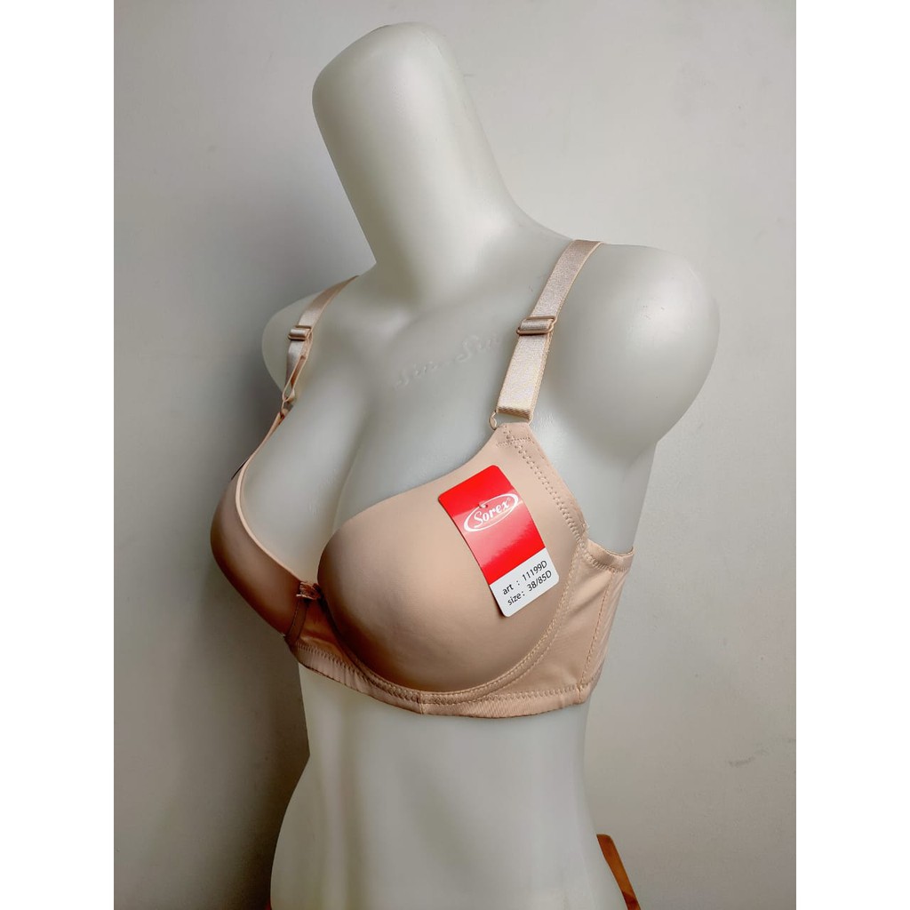 Bra Jumbo | Bra Wanita Sorex 11199 Cup D dengan Kawat dan Busa Tipis