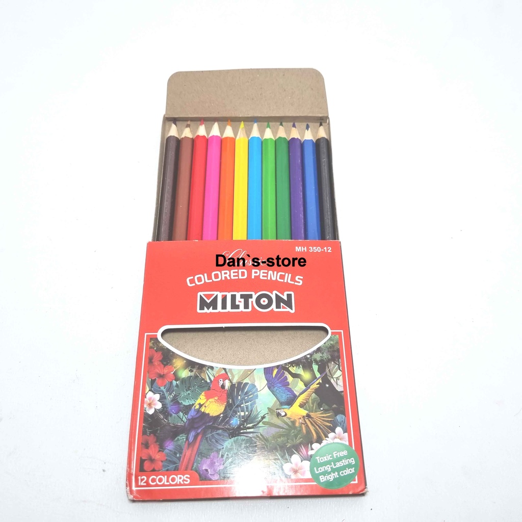 

Pensil Warna Pendek Milton - Pensil Warna Kecil Murah Anak Sekolah TK