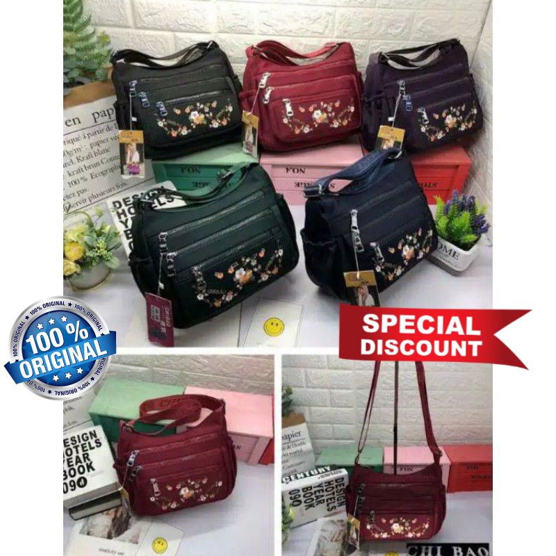 ORIGINAL Tas Selempang Chibao Import KOREA Elegan Design Terbaru Best Seller