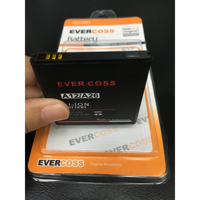 Battery Batre Batu Baterai Evercoss A26 A12