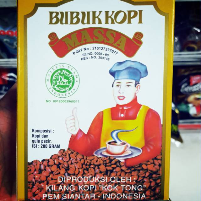 

Bubuk Kopi Koktong Asli 200g Siantar Punya