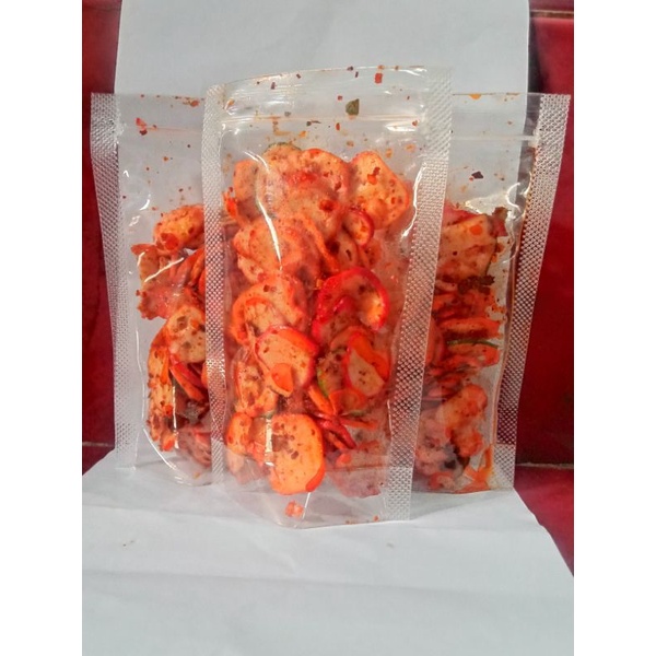 

krupuk seblak daun jeruk