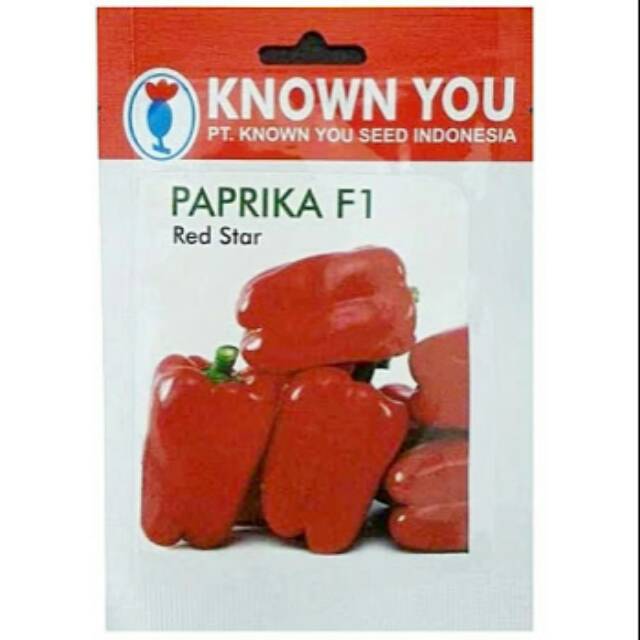 

F1 Benih Paprika Merah Murah (Red Star)