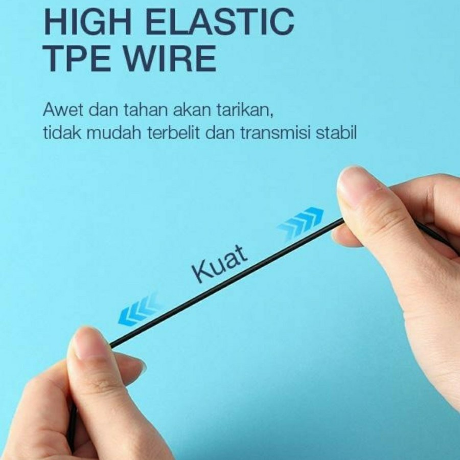 HEADSET ROBOT RE20 BASS - HANDSFREE ROBOT RE20 JACK 3.5MM SUPER EXTRA FULL BASS -D2