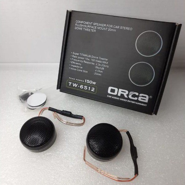 Tweeter mobil orca TW-6512