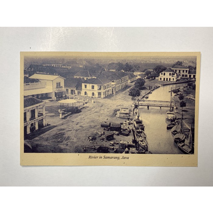 

Kartu Pos Jaman Hindia Belanda Gambar Jembatan Berok Semarang