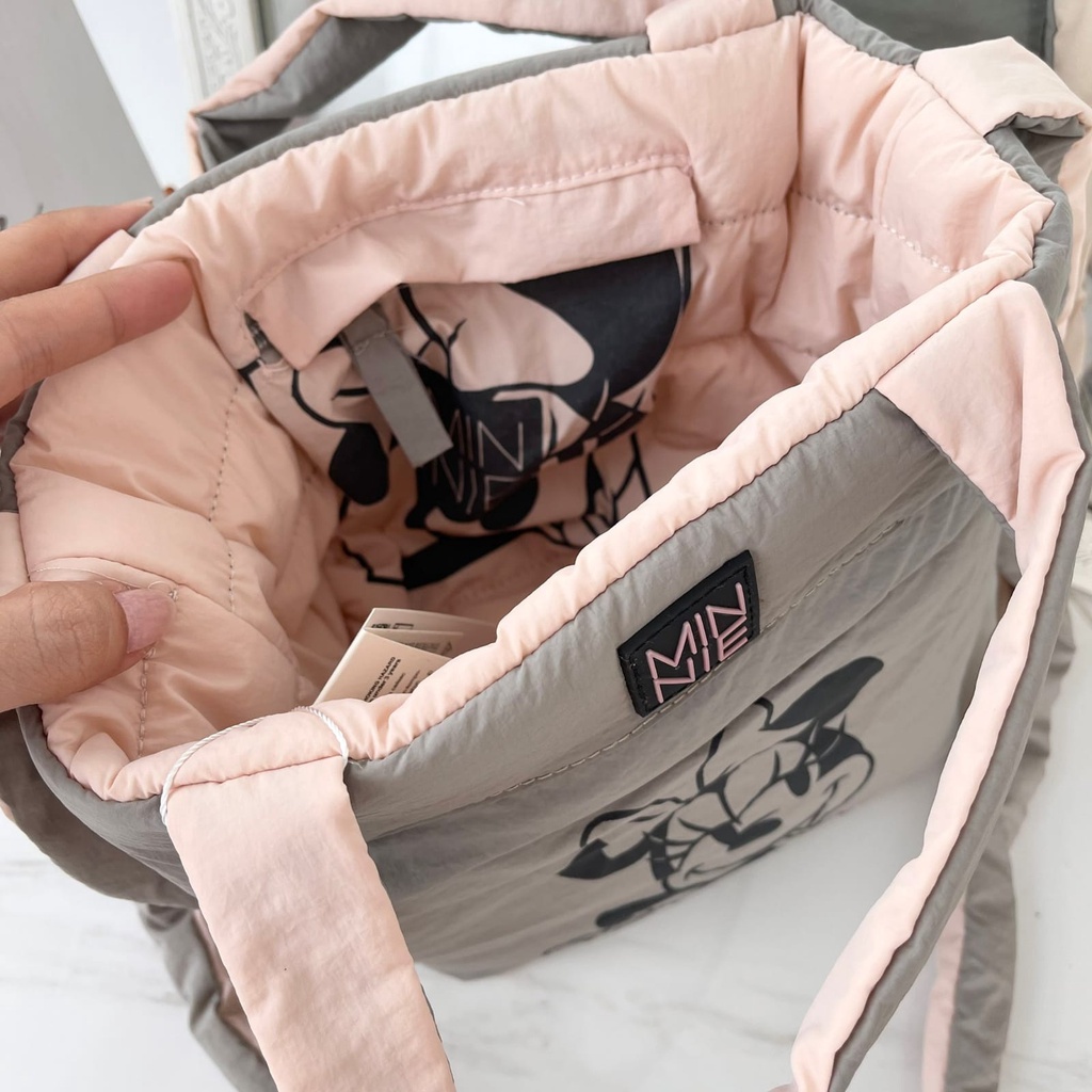 TAS WANITA ZB-3526 TWO COLOR BAG MICKEY