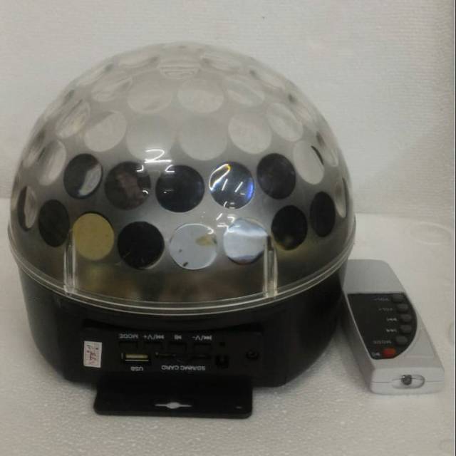 Lampu disco crystal / lampu disco led crsytal magic ball light / lampu musik / lampu tidur