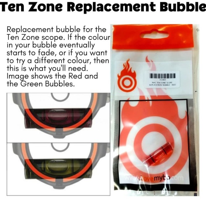 SCOPE PART TEN ZONE REPLACEMENT BUBBLE MYBO