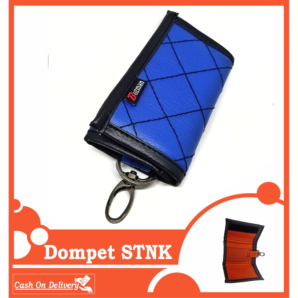 Dompet STNK Gantungan Kunci Mobil Motif Warna