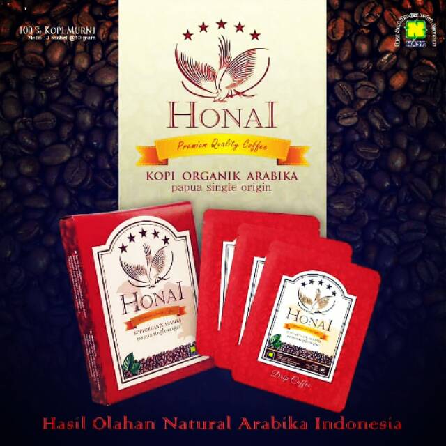 

HONAI KOPI ORGANIK ARABIKA ASLI PAPUA