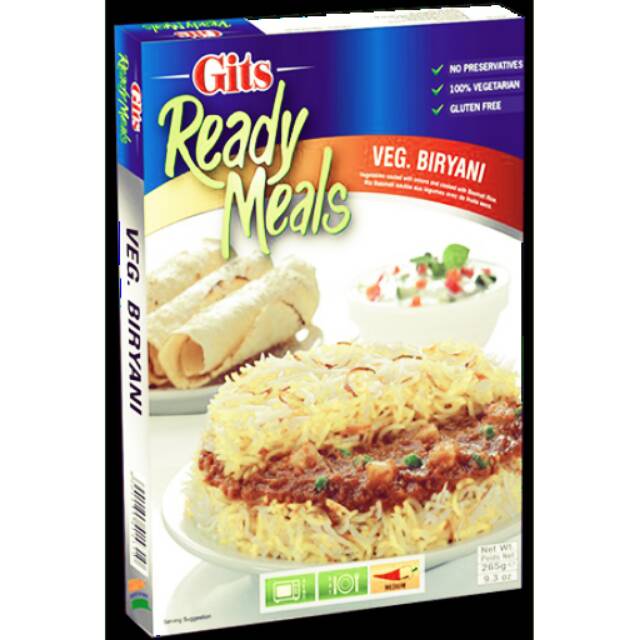 

Gits READY MEALS - Veg Biryani