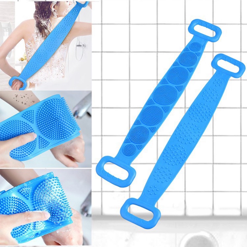 ( BISA COD ) PROMO SIKAT SILIKON PUNGGUNG / HANDUK MANDI SILICONE PUNGGUNG / BRUSHES BATH TOWEL / ALAT GOSOK PUNGGUNG / SIKAT SCRUBBER SIKAT PUNGGUNG SILIKON MANDI DUA SISI MULTIFUNGSI MURAH