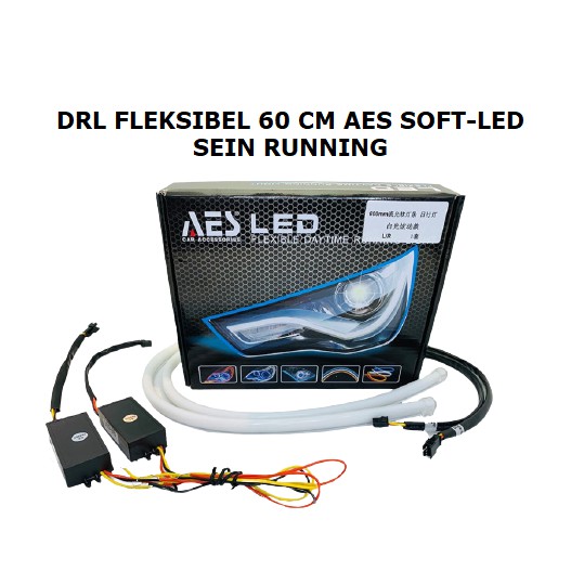 DRL FLEKSIBEL AES 60 CM SOFT-LED DRL DAN SEIN RUNNING MERK AES