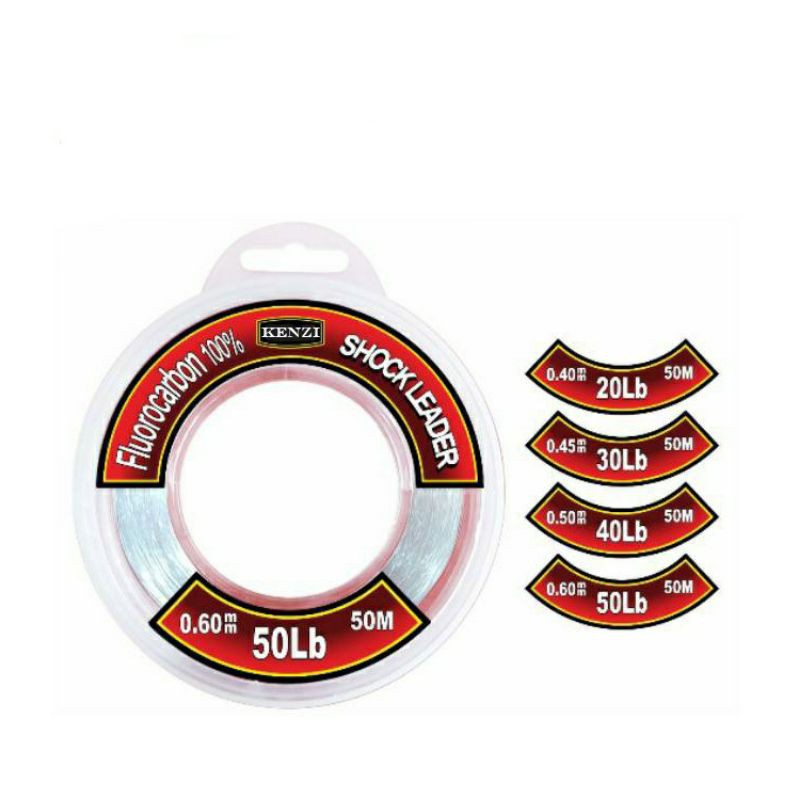 KENZI SHOCK LEADER / FLUOROCARBON SHOCKLEADER / FLUOROCARBON 100%