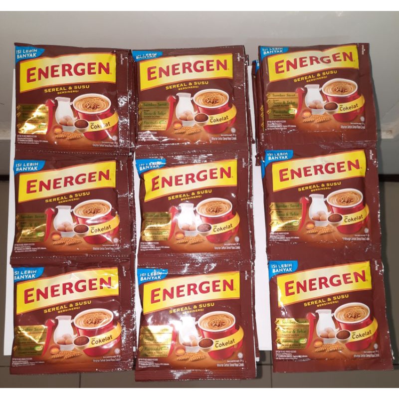 

Energen Sereal Susu Renceng isi 10 bks