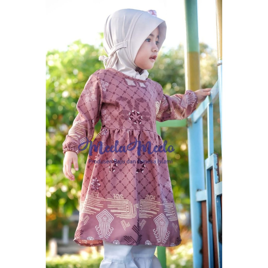 NEW!!!TUNIK ANAK DRESS anak alika tunik baju anak perempuan pakaian bayi perempuan