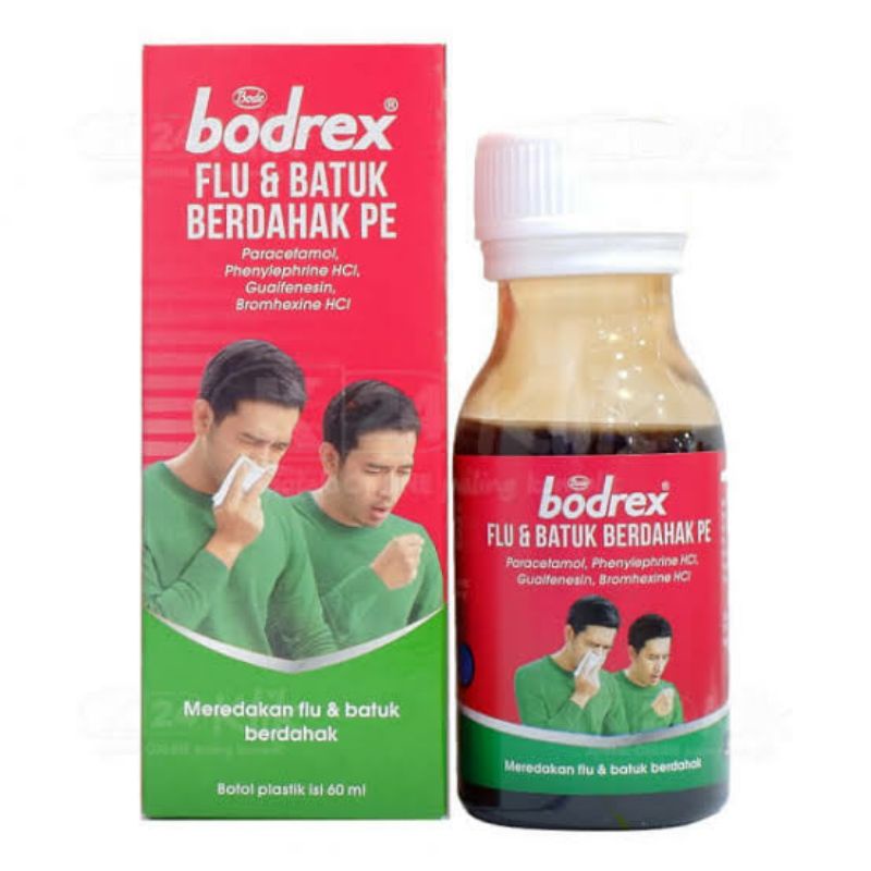 

BODREX FLU DAN BATUK BERDAHAK SYR 60ML