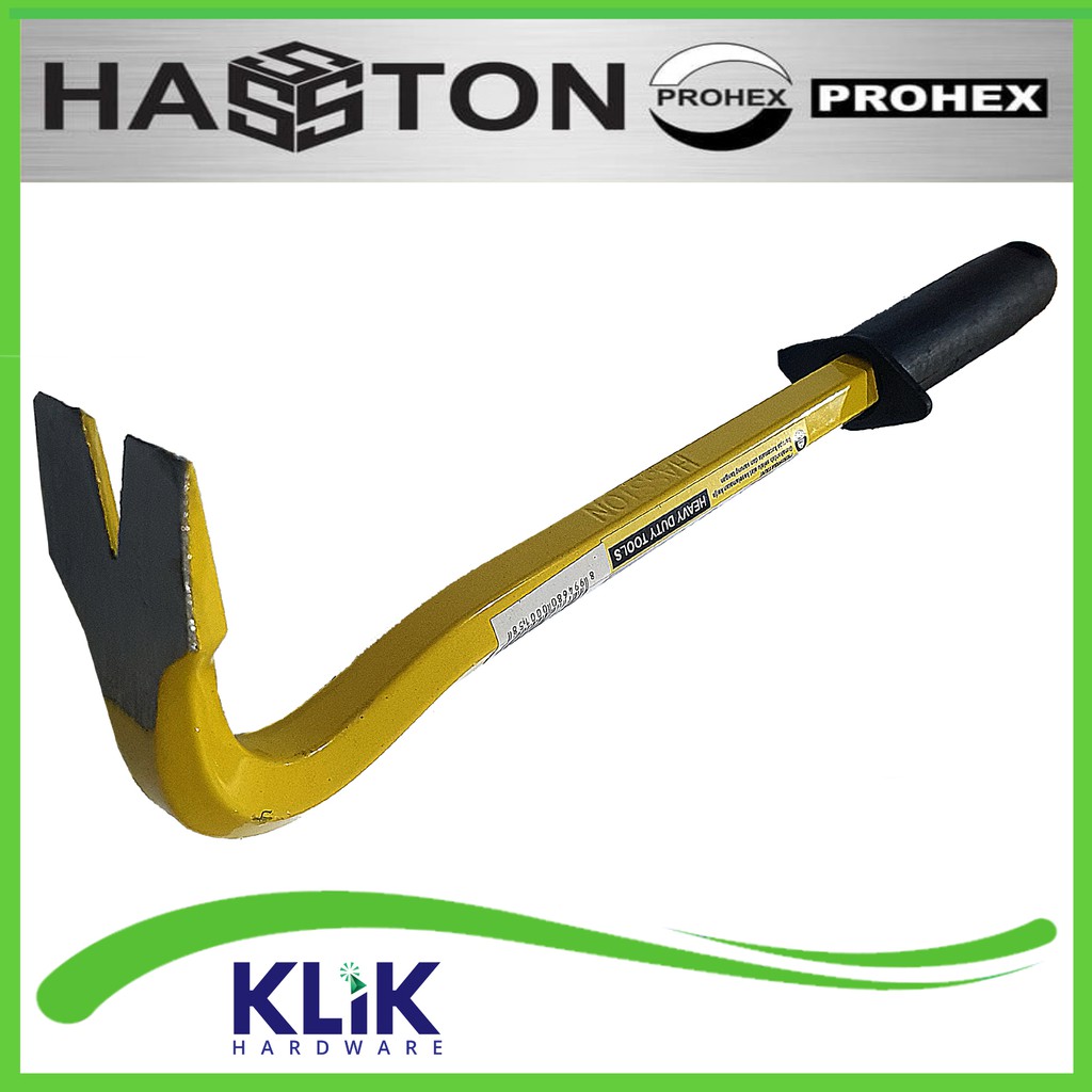 Hasston Prohex Linggis 12 Inch Heavy Duty - Alat Cabut Buka Congkelan Paku