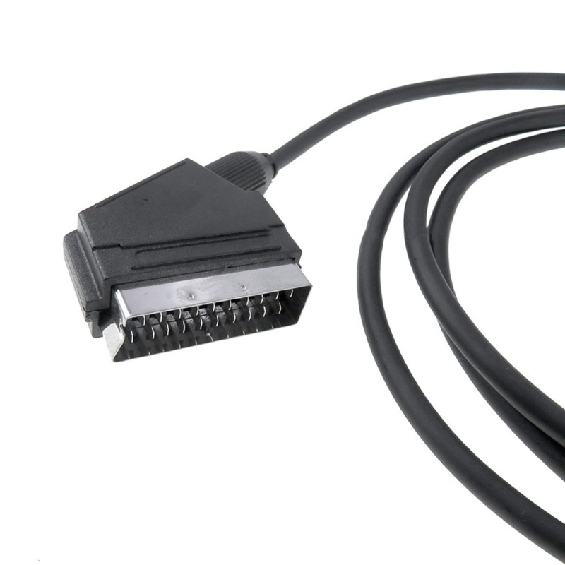 Btsg 1.8m/3.0m RGB Scart Video AV Kabel Sambungan Cord Untuk Konsol NES, Panjang 5.9FT/9.8FT Plug Connecting Wire Connec