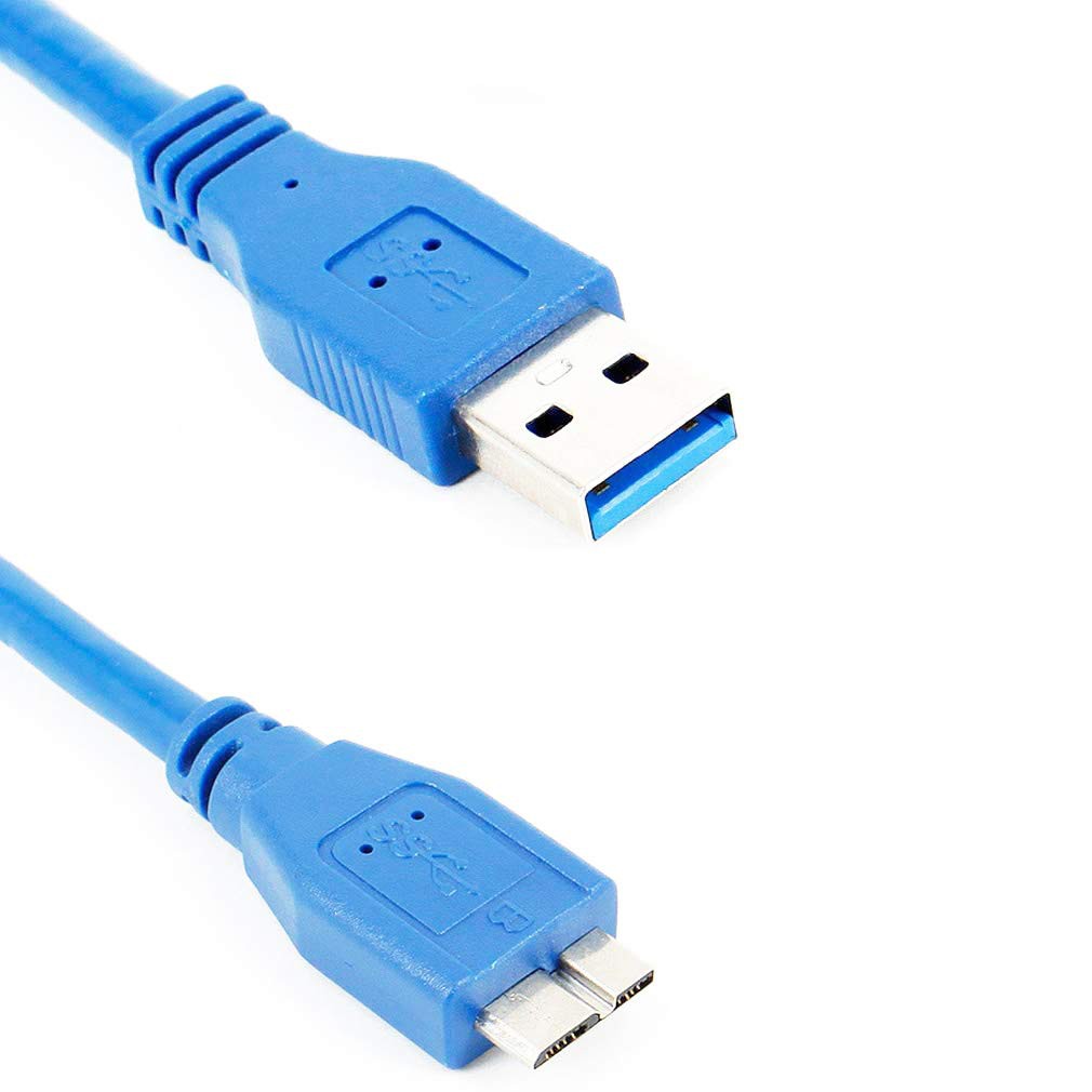 BB30 | KABEL USB 3.0 MALE TO MICRO B MALE BEST 30 CM (BLACK / BLUE) / KABEL USB MICRO B BEST 30 CM