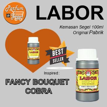 BIBIT PARFUM MURNI LABOR FANCY BOUQUET COBRA 100 ML |  FANCY BOQUET COBRA | BEST SELLER