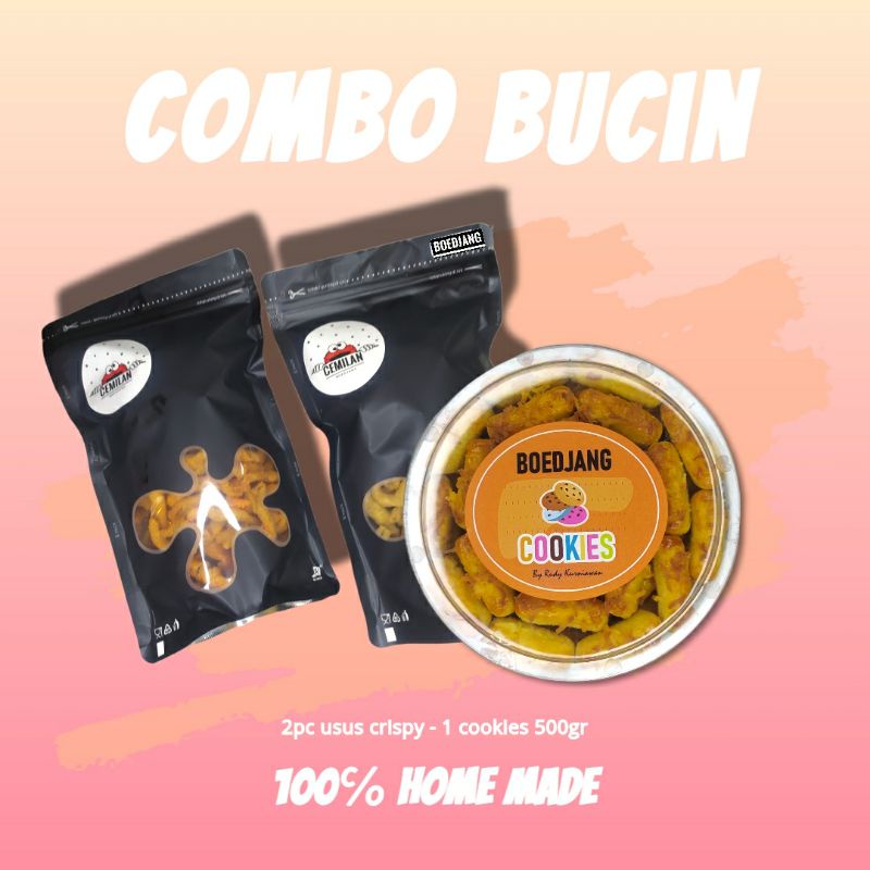 

combo bucin - cookies - castangel - usus crispy