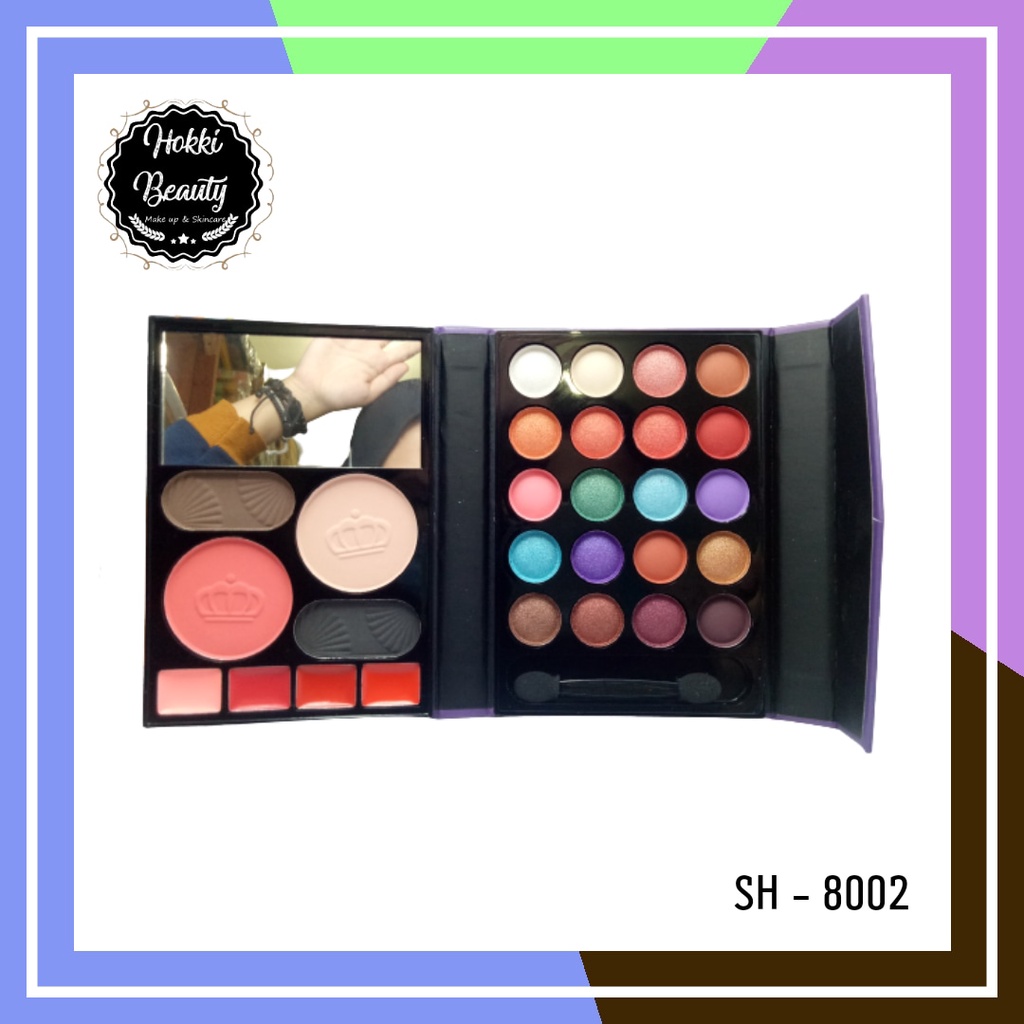 Sherbys Eyeshadow Pallete Dompet Active Series