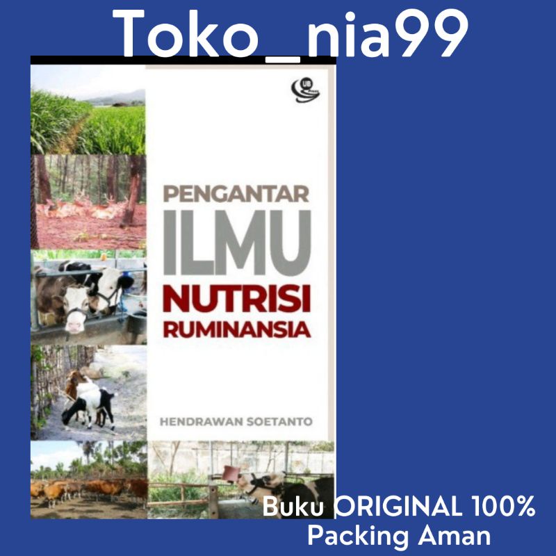 Buku Original Pengantar Ilmu Nutrisi Ruminansia
