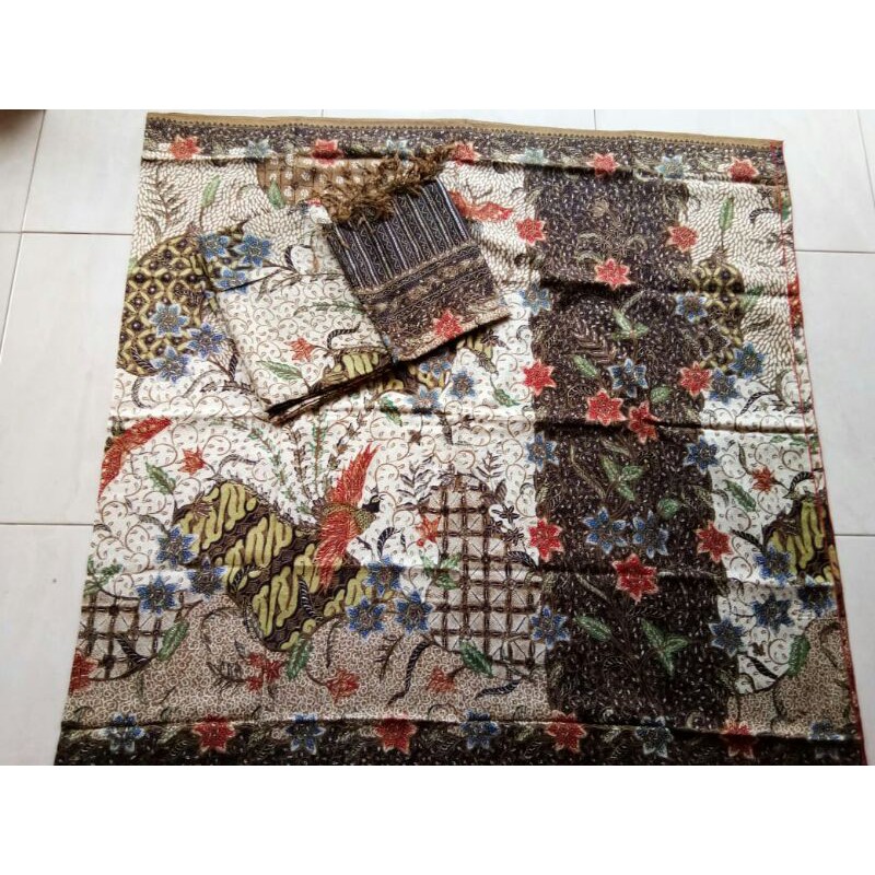 SARIMBIT SUTERA BATIK TULIS ASLI PEKALONGAN HALUS