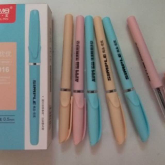 

Pulpen gel pen odemei simple gp-016 0,5mm