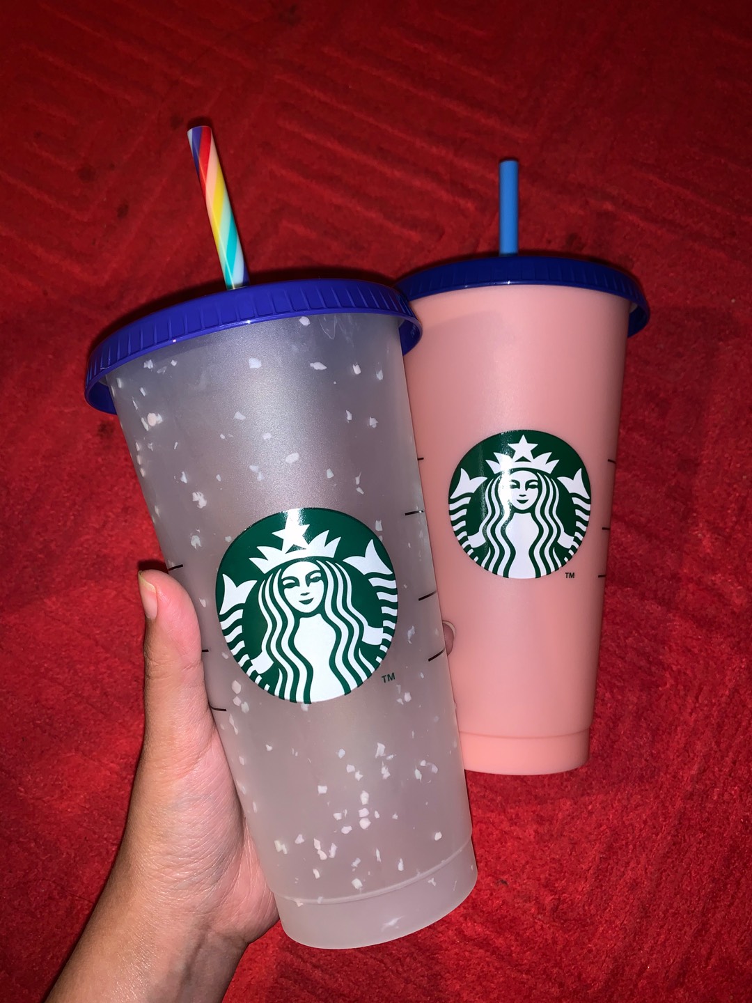 Reusable Cup Starbucks - Color Changing Cups Ori 100%